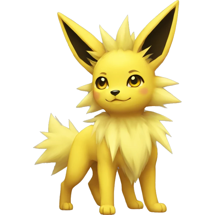 Jolteon-Umbreon full body emoji