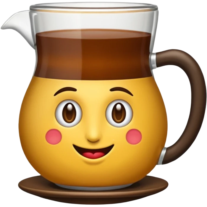 Klasik türk bardağıyla çay ve çay kaşığı emoji emoji