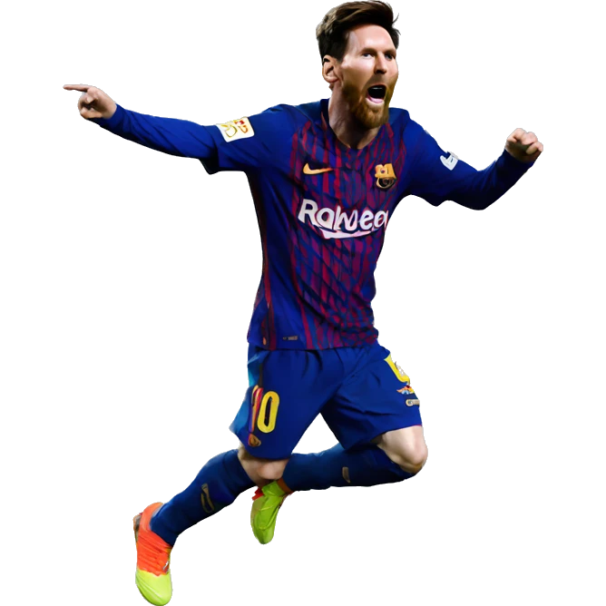 Messi dancing emoji