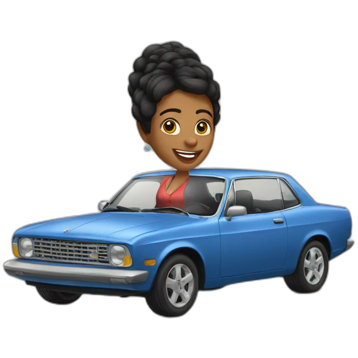 The queen of the garage emoji