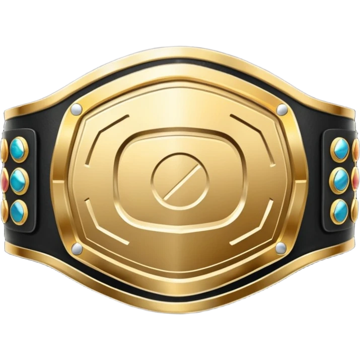 champ 2 belt emoji