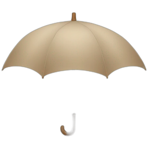  beige umbrella emoji