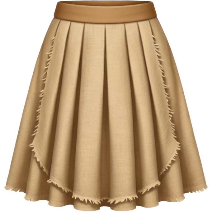 beige ancient skirt cloth emoji