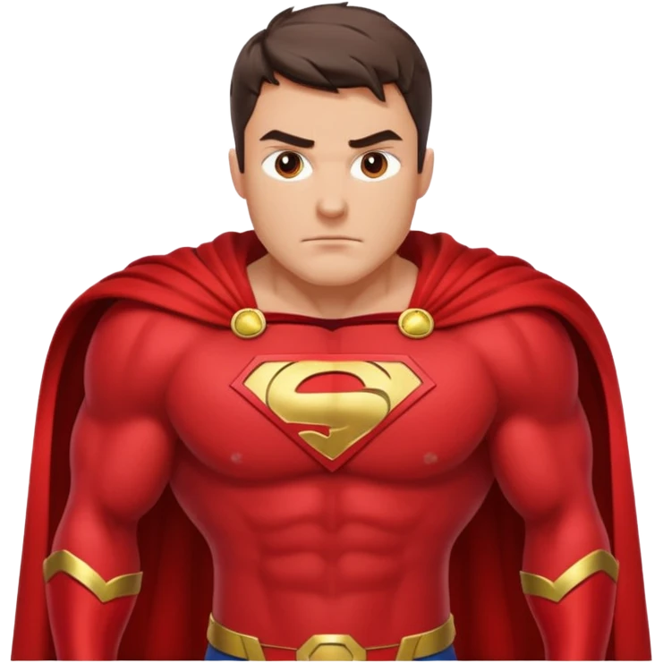 Caped Hero emoji