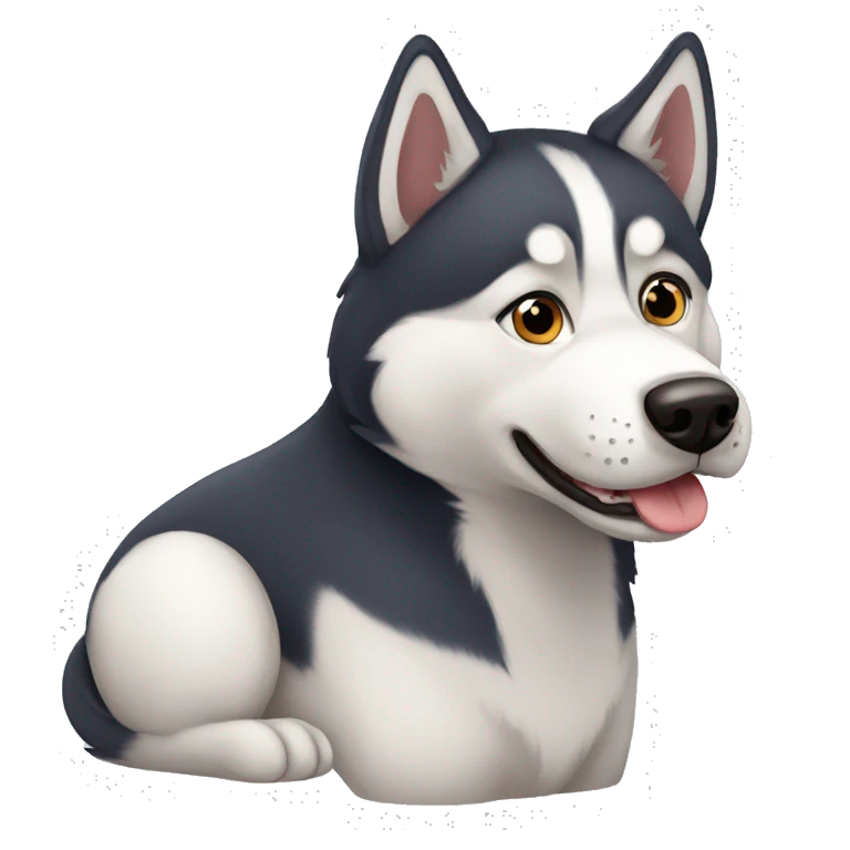 Siberian Husky emoji