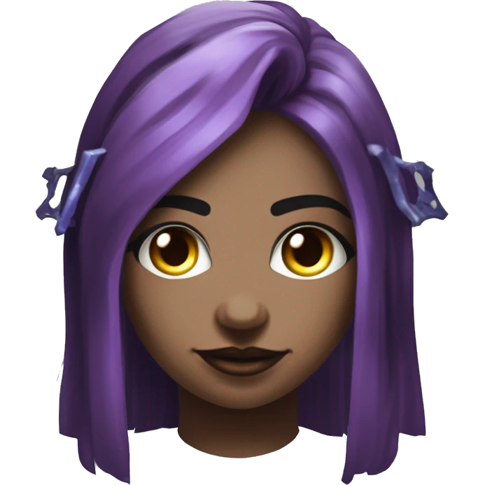 "Technomancy is the use of magic or mystical powers to control and manipulate technology” + "It's kind of like cyberpunk magic or how in some games, characters hack into systems using magic." 🖥️⚡🧙‍♂️ Make a ancient vampire technomancy goddess emoji
