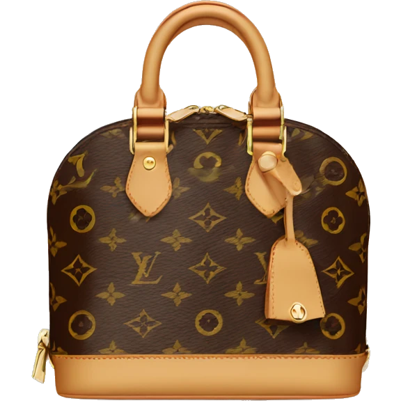 Louis Vuitton Alma bb emoji