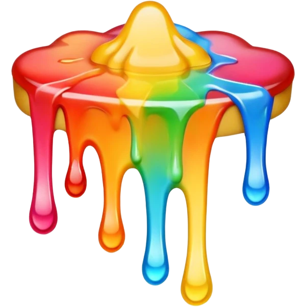 Melted wax emoji