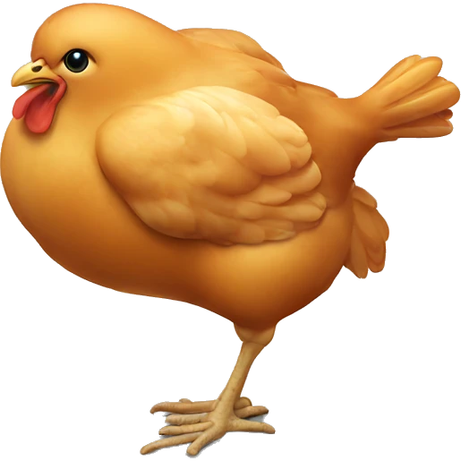 cooked chicken emoji
