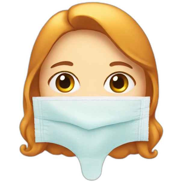 Sanitary napkin emoji
