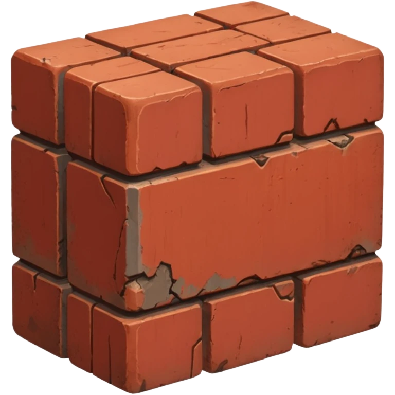 red brick emoji