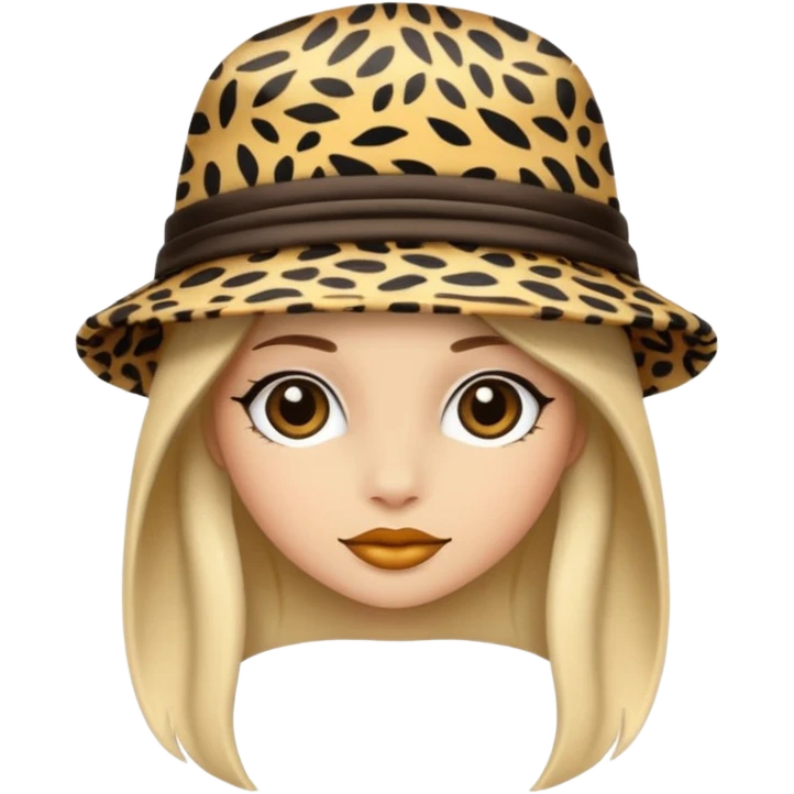 Animal print Hat emoji