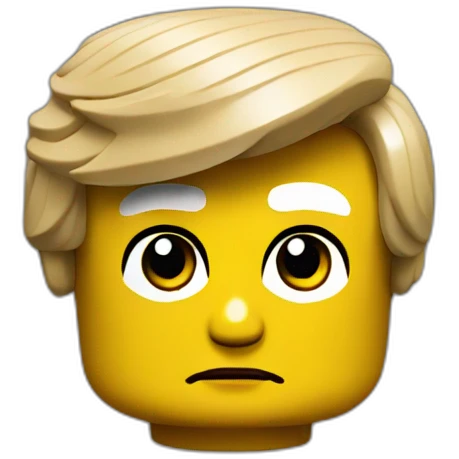 Lego Donald Trump emoji