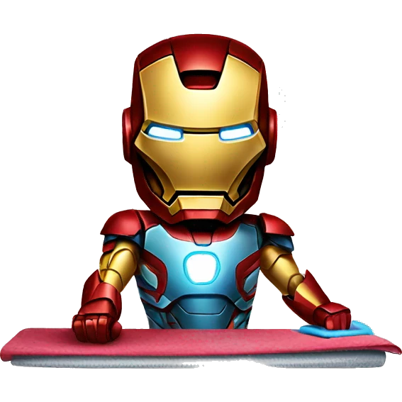 iron man ironing emoji