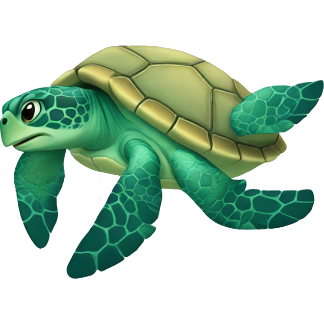 sea ​​turtle love emoji