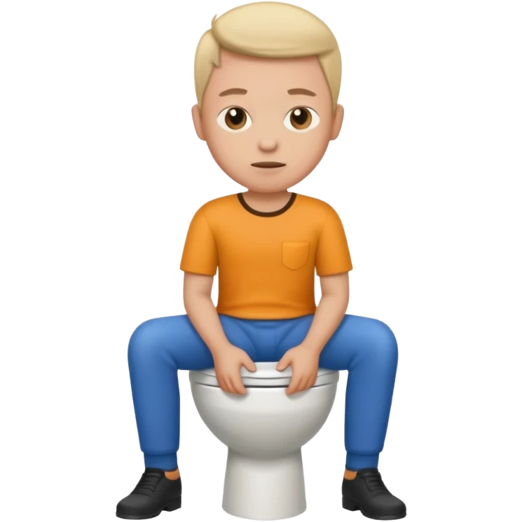 Tirubon en hinodoro emoji