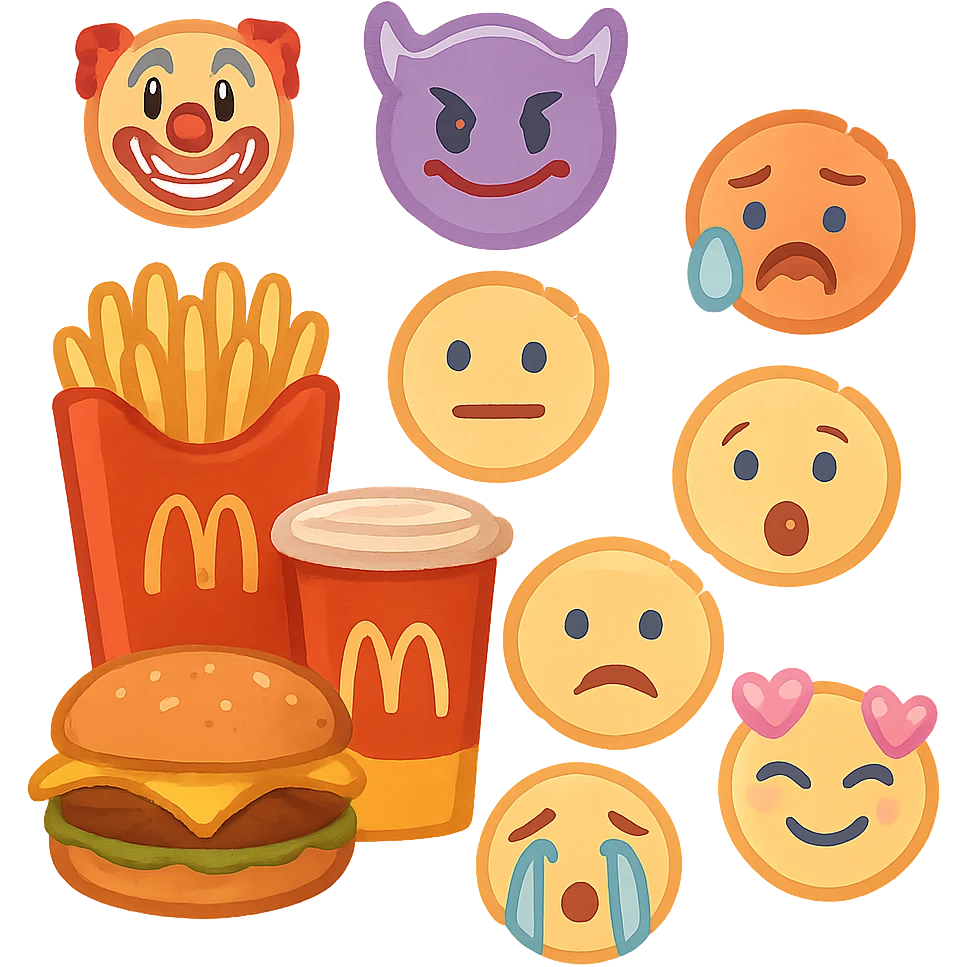 McDonald’s meal  emoji