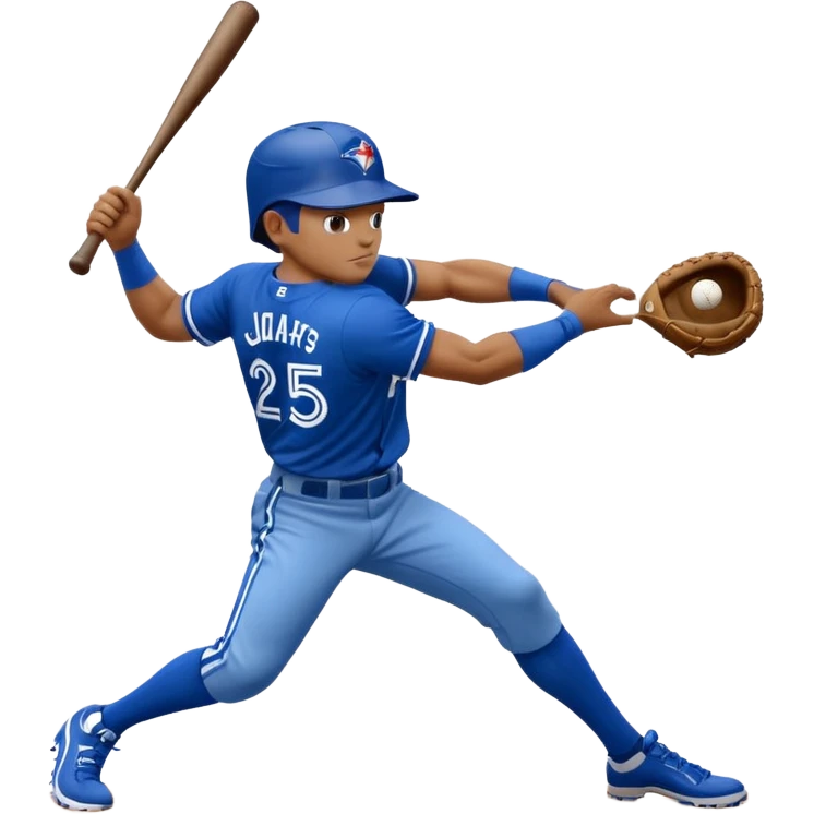 MLB TORONTO BLUE JAYS SMASHING THE LA Dodgers emoji