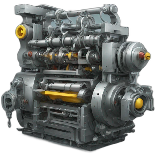 Complex machine emoji