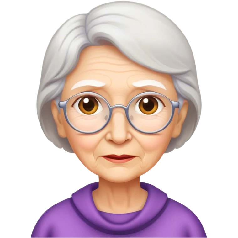 Gramma missing granddaughter  emoji
