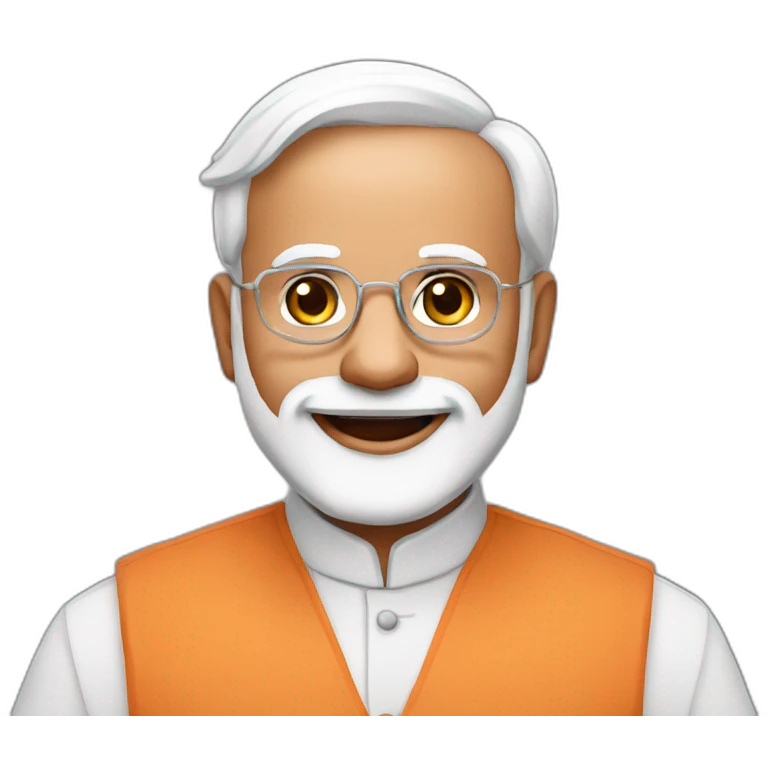 narendra-modi-happy emoji