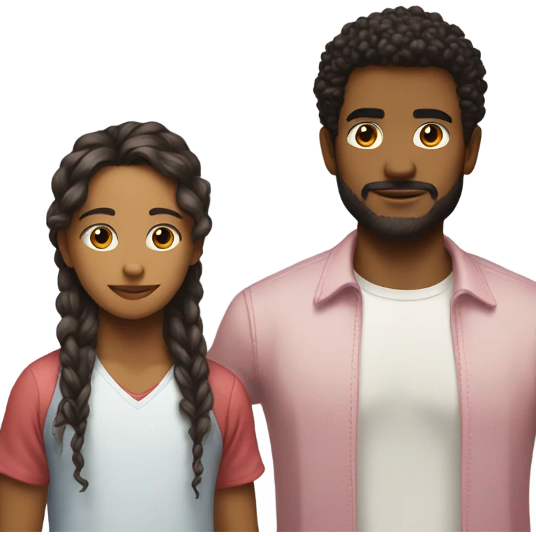 Cris jr standing next to me emoji