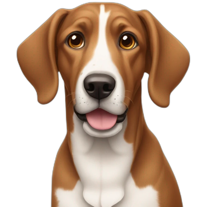 brown dog with floppy ears emoji