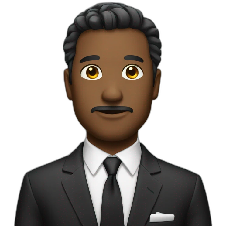 man in suit emoji