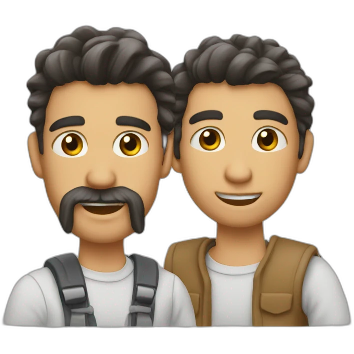 Peine et panique emoji