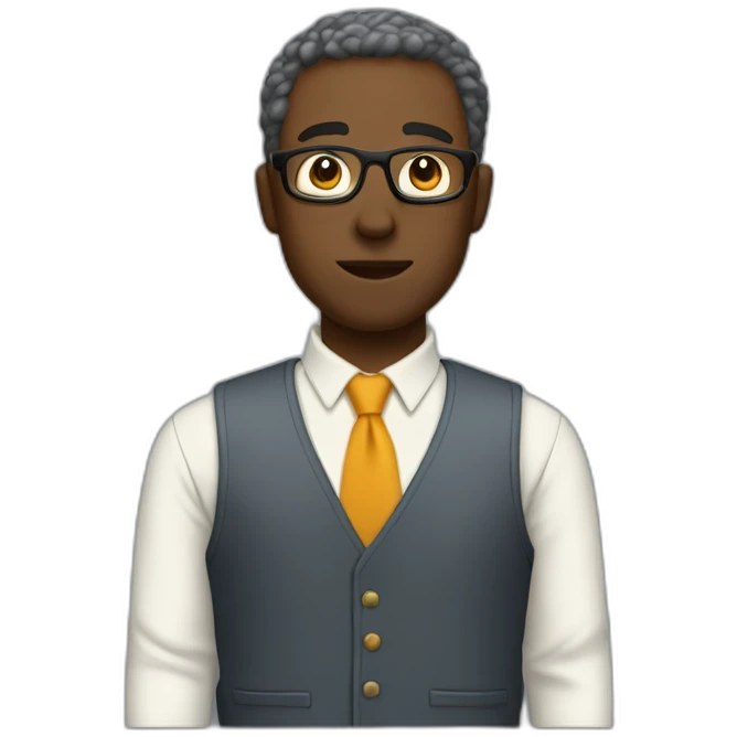 Journalist informal cloth mulato emoji
