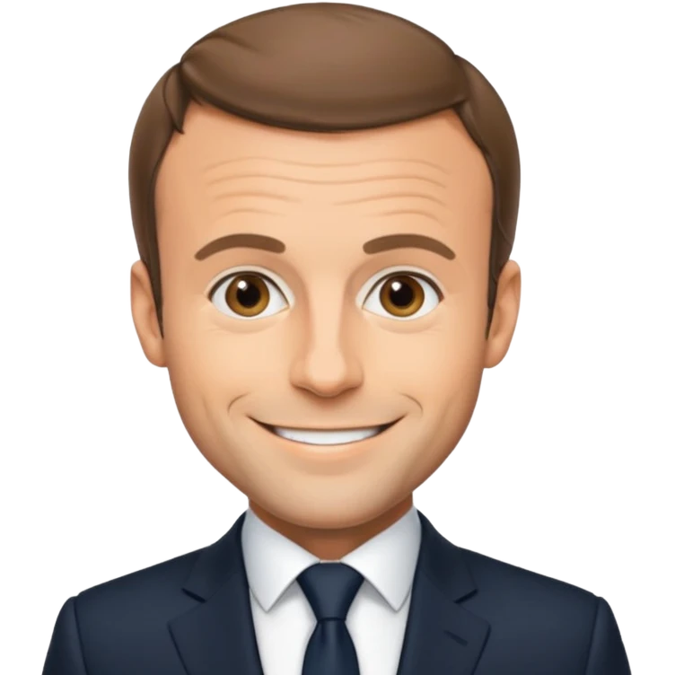 Manuel Macron cite emoji