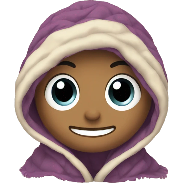 Cute blanket  emoji