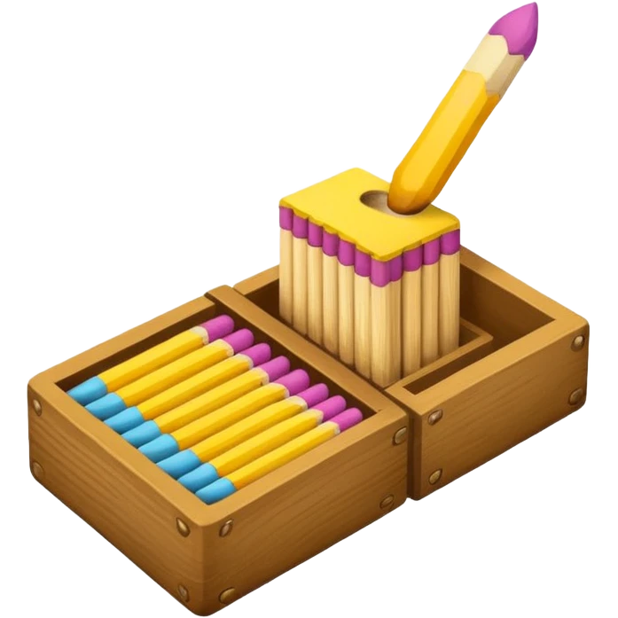 matches in matchbox emoji