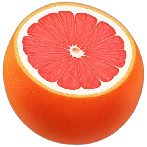 Grapefruit emoji