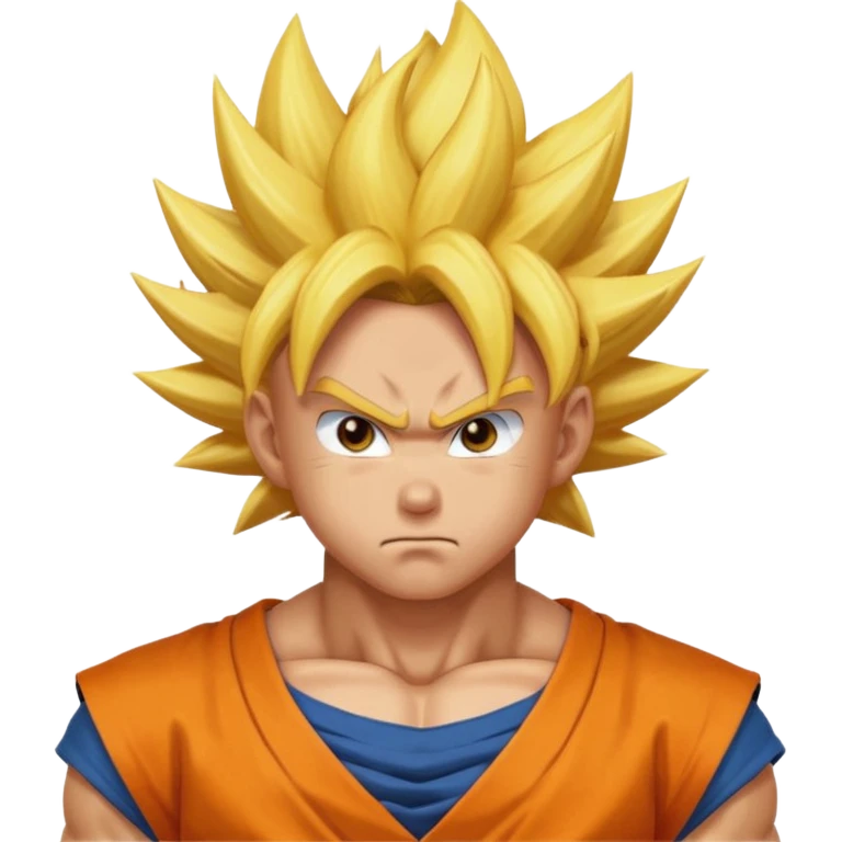 Goku super Sayayín emoji