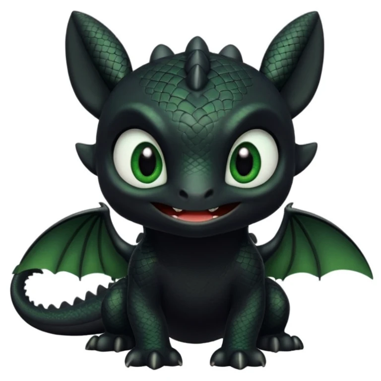 Toothless  emoji