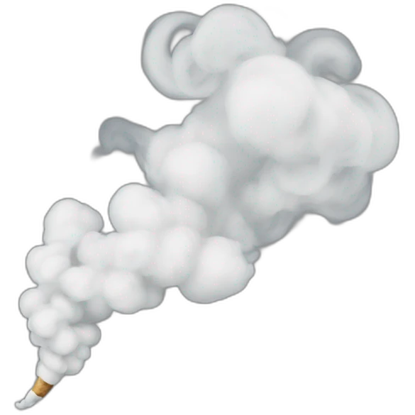 White smoke emoji