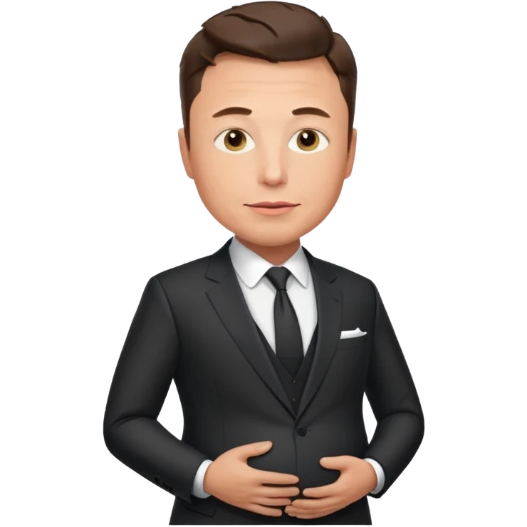 pregnant elon musk man emoji