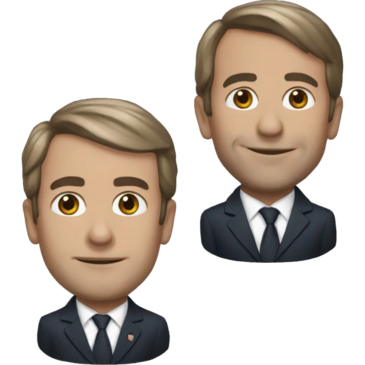 Emanuel-Macron emoji