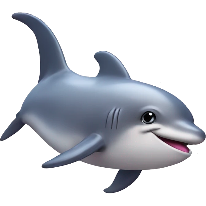 Pink delfin  emoji