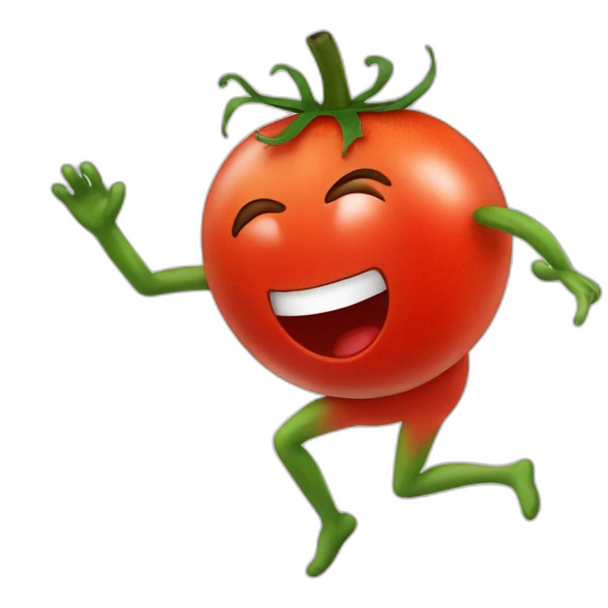Tomate-bailando emoji
