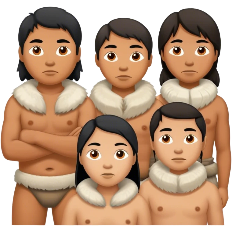 Inuit with a gang emoji