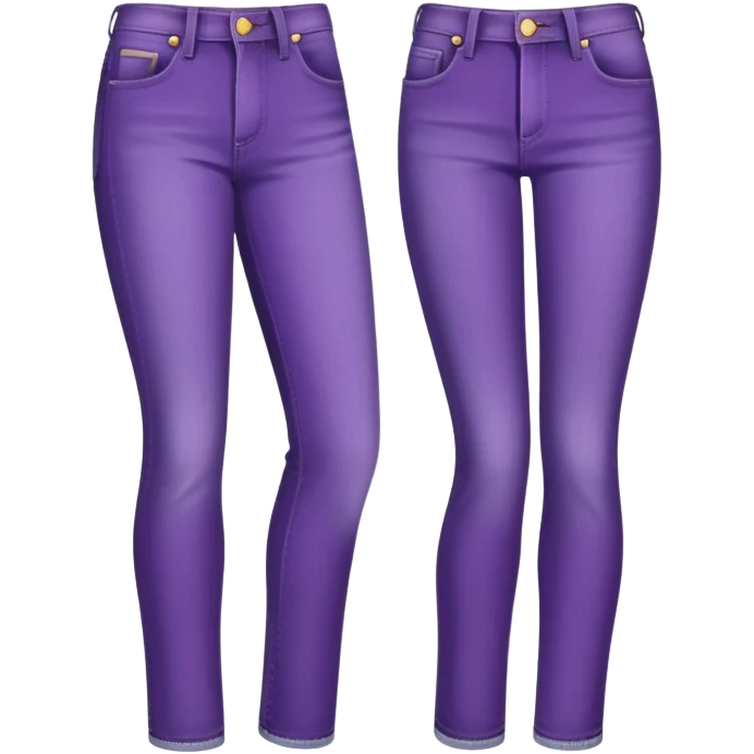 purple jeans emoji