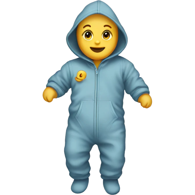 Baby jumpsuit emoji