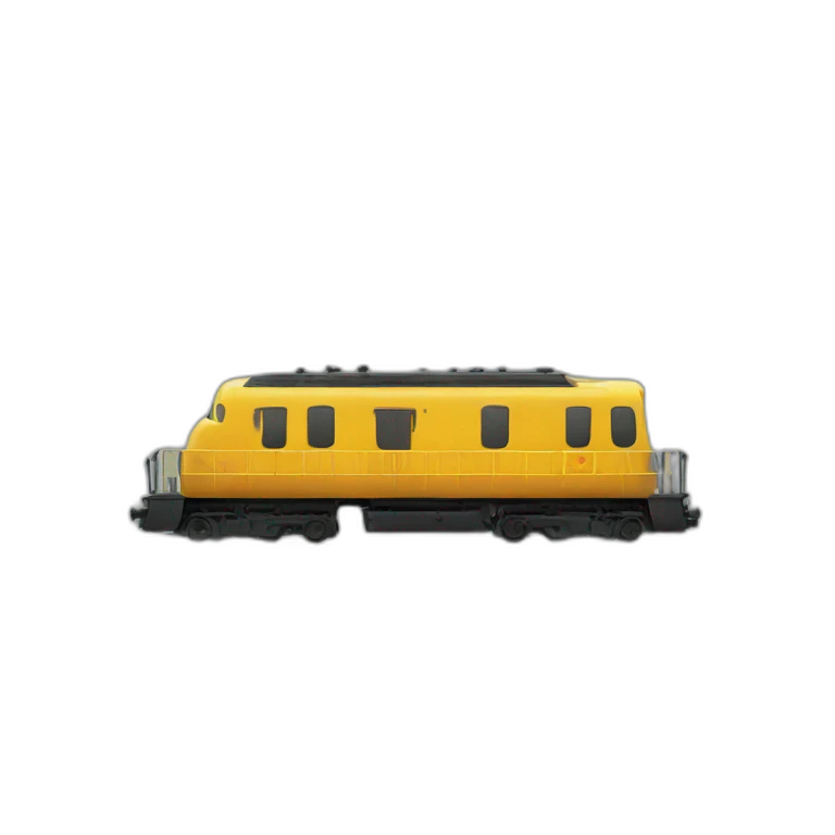 Un train emoji