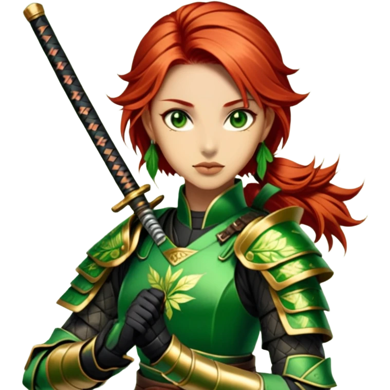 Emerald Samurai emoji