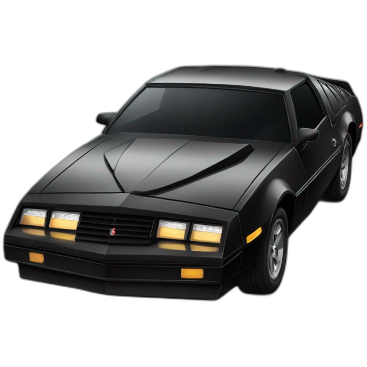 Knight rider car emoji