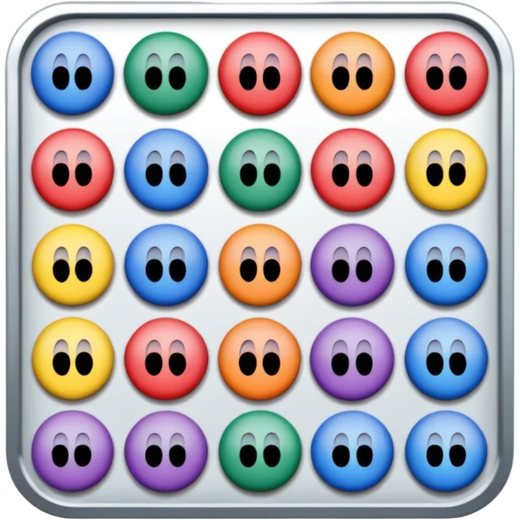 cartes de jeu de loto emoji