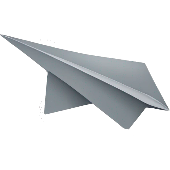to throw a paper airplane emoji