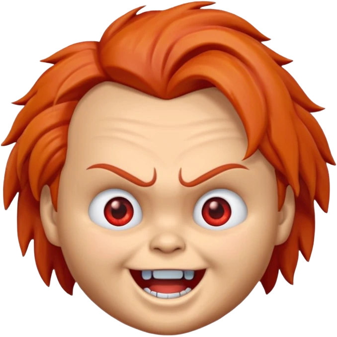 Un emojin de chuky emoji